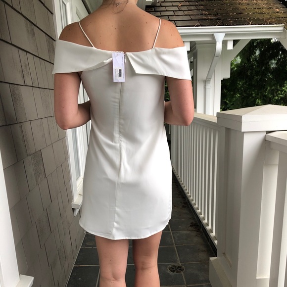 White mini dress naked zebra - Picture 3 of 4